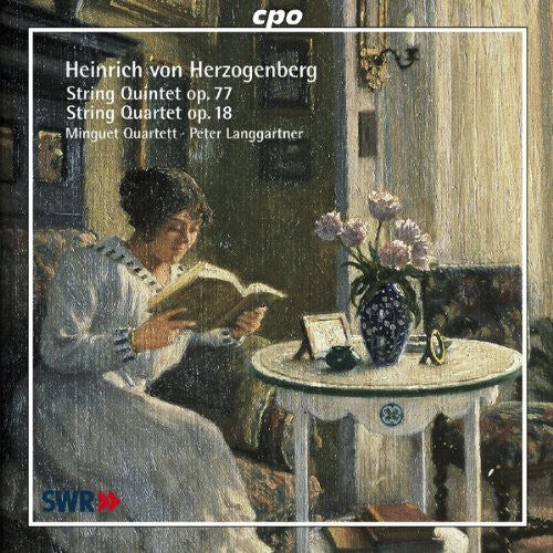 CD диск Herzogenberg / Minguet Quartett / Langgartner: String Quintet Op 77 / String Quartet Op 18
CD диск Herzogenberg / Minguet Quartett / Langgartner: String Quintet Op 77 / String Quartet Op 18