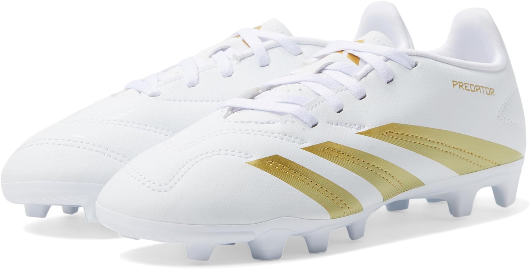 Кроссовки Adidas Kids Predator Club J Football Boots Flexible Ground, White/Gold Metallic/White
Кроссовки Adidas Kids Predator Club J Football Boots Flexible Ground, White/Gold Metallic/White