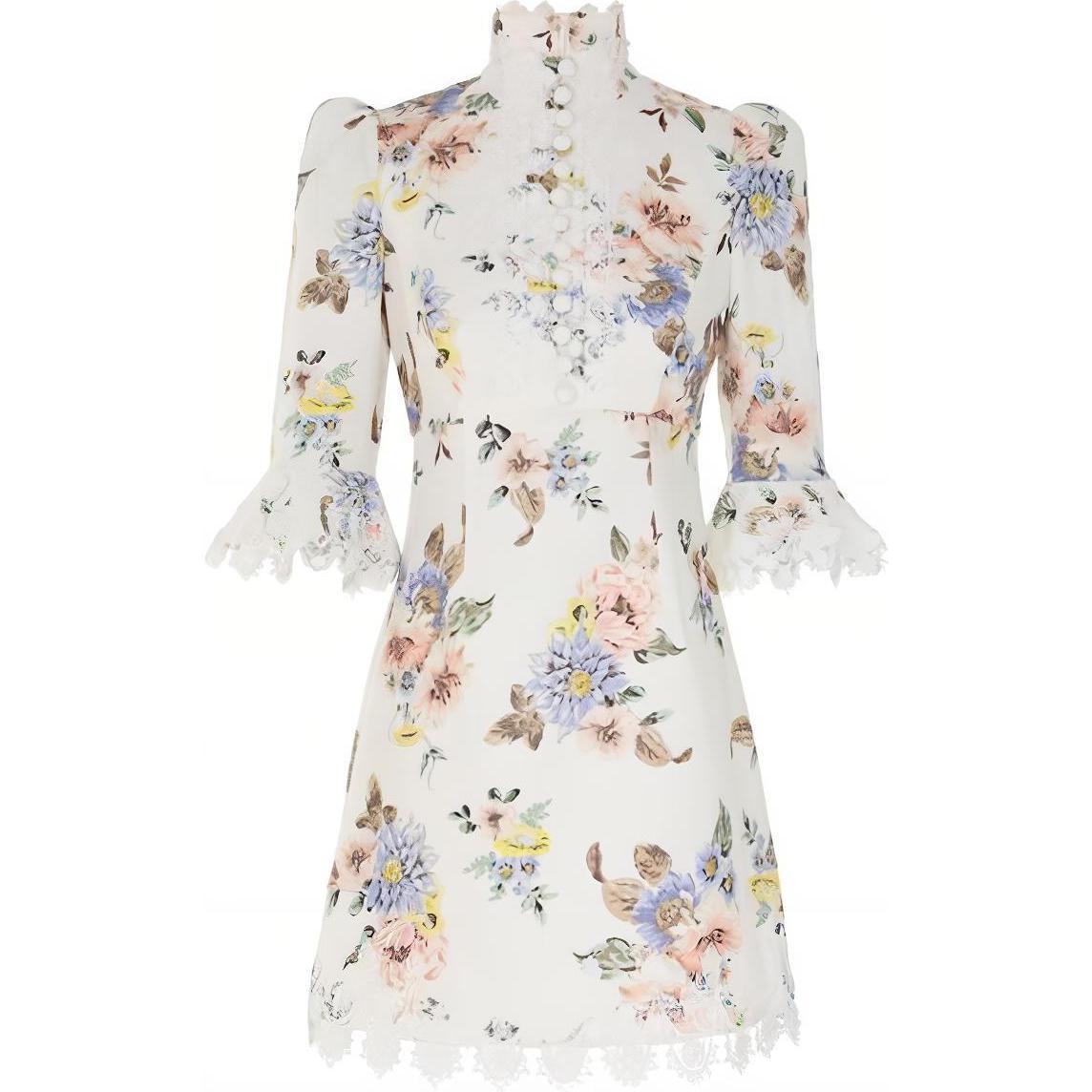 Женское белое платье с короткими рукавами Zimmermann
Женское белое платье с короткими рукавами Zimmermann