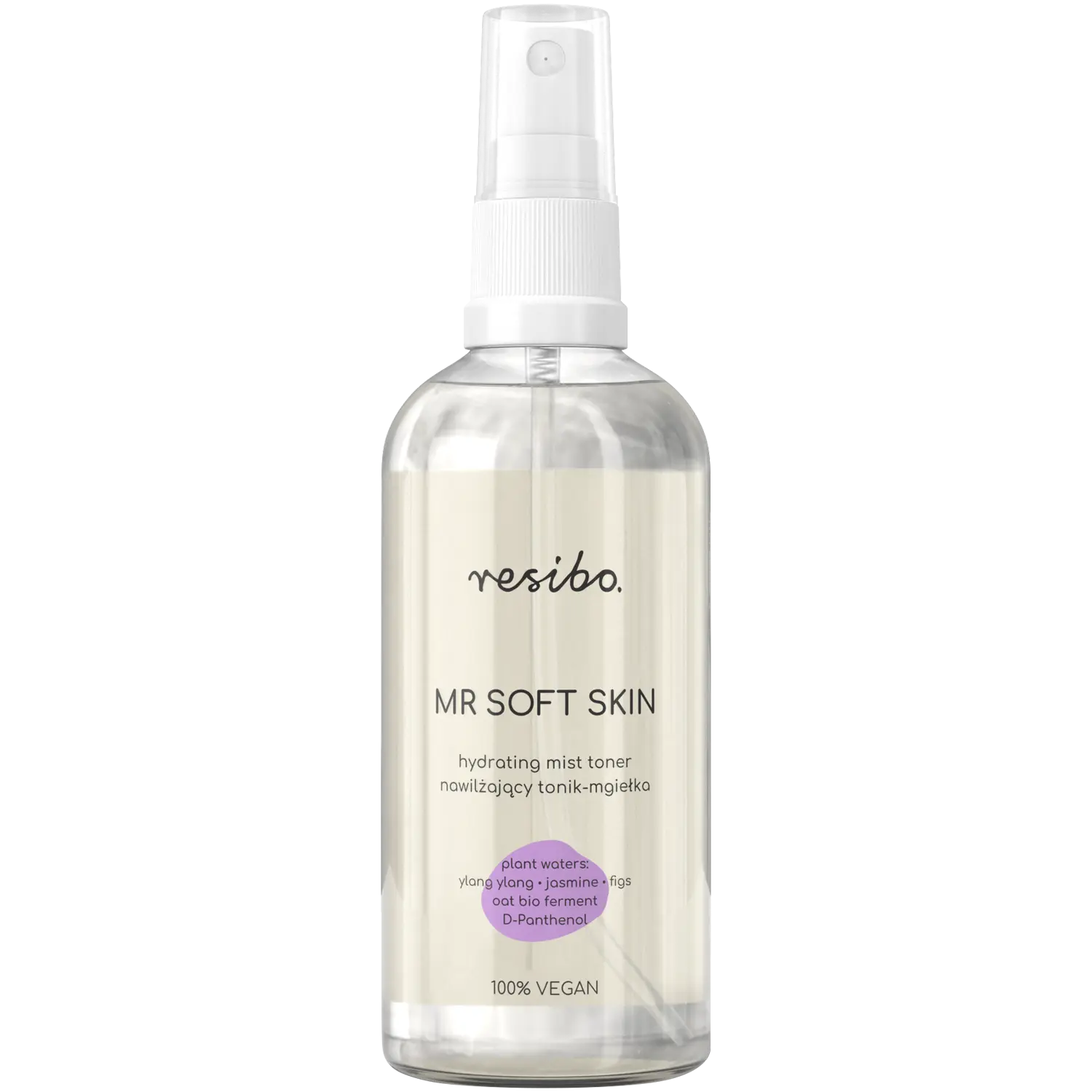 Resibo Mr Soft Skin увлажняющий тоник-мист для лица, 100 мл 
Resibo Mr Soft Skin увлажняющий тоник-мист для лица, 100 мл