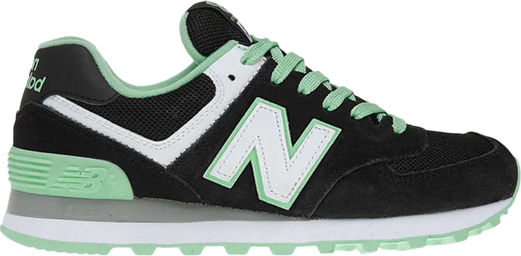 Кроссовки New Balance Wmns 574 'Black Pistachio', зеленый
Кроссовки New Balance Wmns 574 'Black Pistachio', зеленый