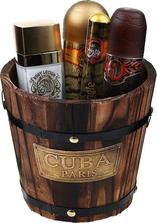 Парфюмерный набор Cuba Jungle Tiger
Парфюмерный набор Cuba Jungle Tiger