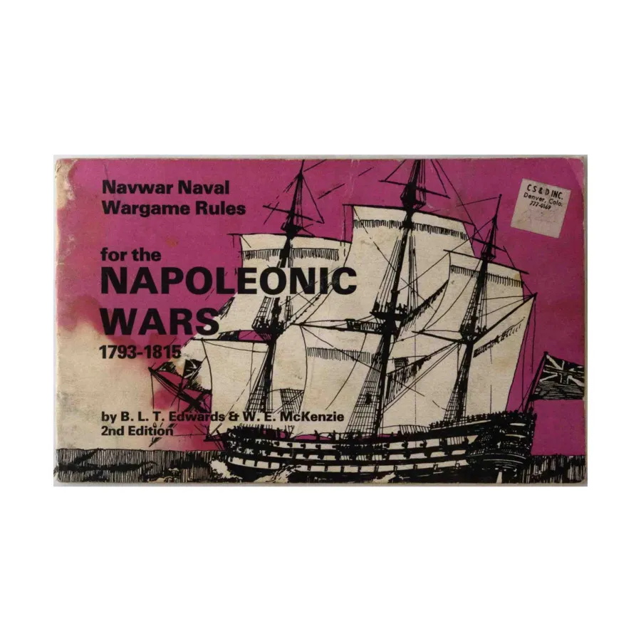 Правила военно-морских игр NavWar для наполеоновских войн 1793-1815 гг. (2-е издание), Miniature Rules (NavWar)
Правила военно-морских игр NavWar для наполеоновских войн 1793-1815 гг. (2-е издание), Miniature Rules (NavWar)