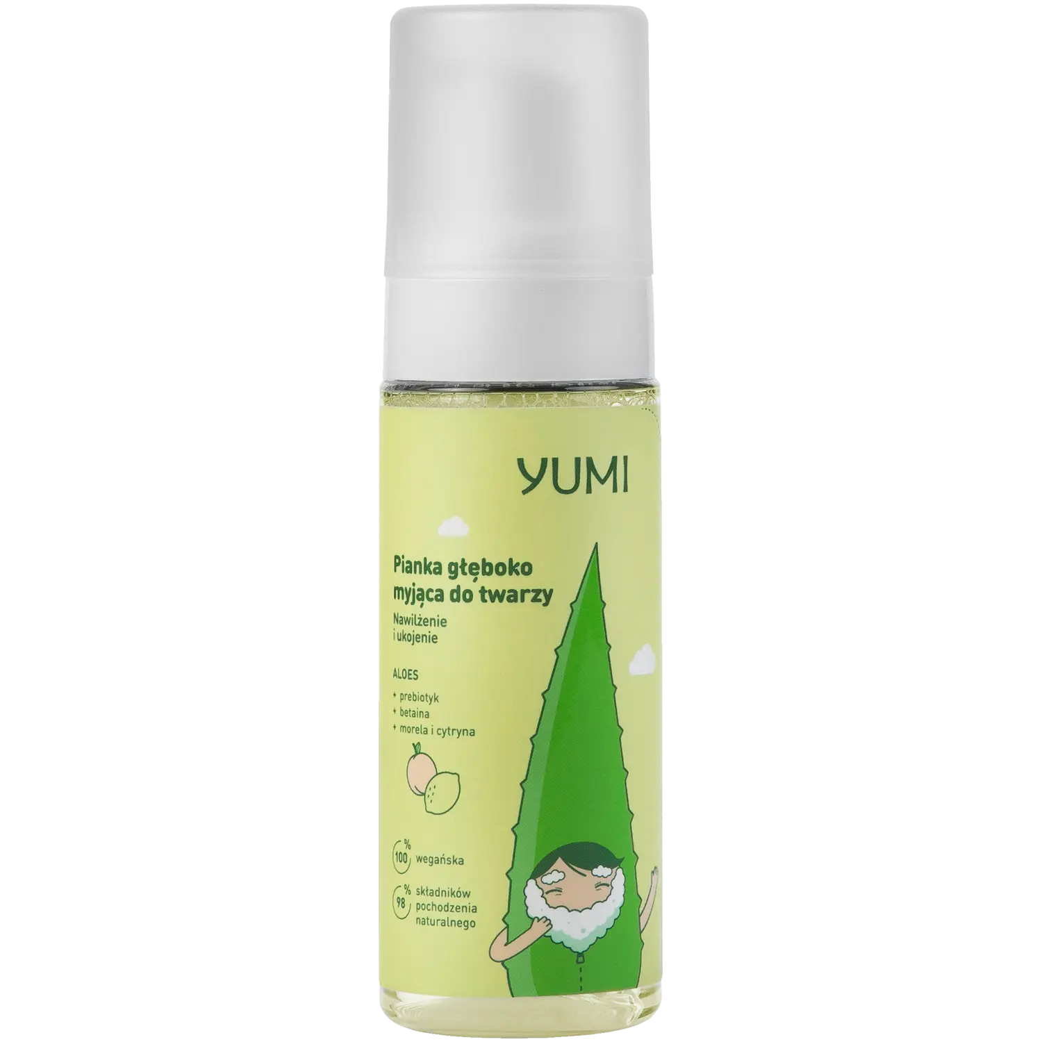 Yumi пенка для глубокого очищения лица, 180 мл
Yumi пенка для глубокого очищения лица, 180 мл