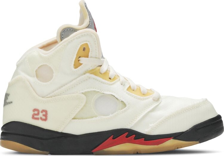 Кроссовки Off-White x Air Jordan 5 Retro SP PS Sail, кремовый, Бежевый;серый, Кроссовки Off-White x Air Jordan 5 Retro SP PS Sail, кремовый
Кроссовки Off-White x Air Jordan 5 Retro SP PS Sail, кремовый, Бежевый;серый, Кроссовки Off-White x Air Jordan 5 Retro SP PS Sail, кремовый
