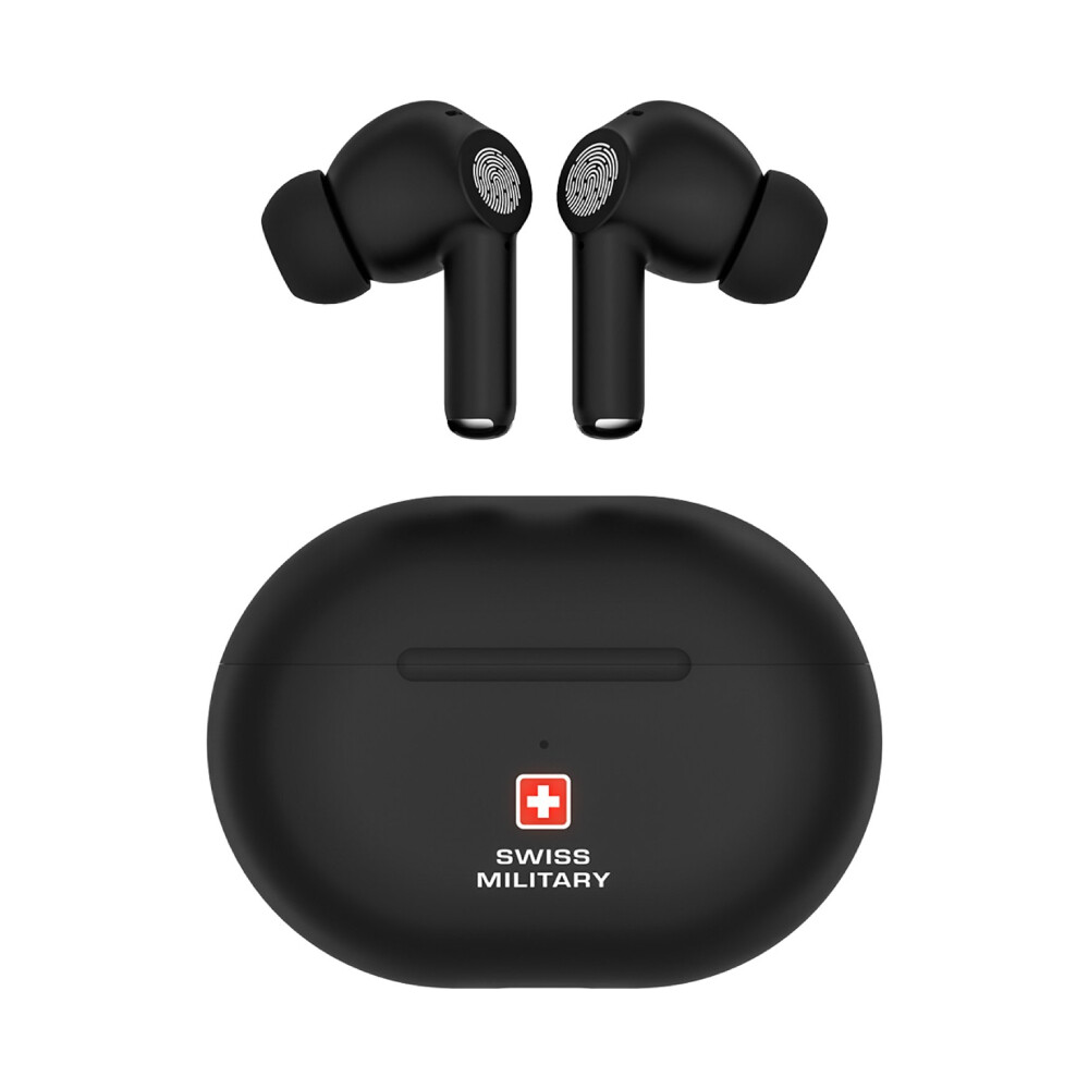 Беспроводные наушники Swiss Military Delta 5, черный
Беспроводные наушники Swiss Military Delta 5, черный