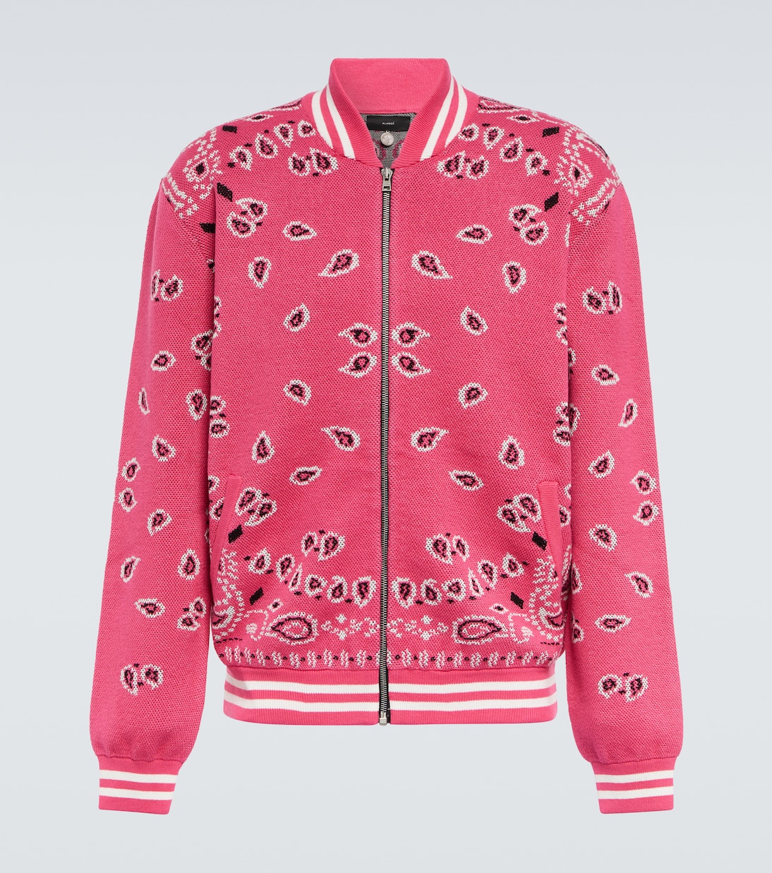 Куртка-бомбер из жаккардового хлопка с банданой Alanui, розовый
Куртка-бомбер из жаккардового хлопка с банданой Alanui, розовый