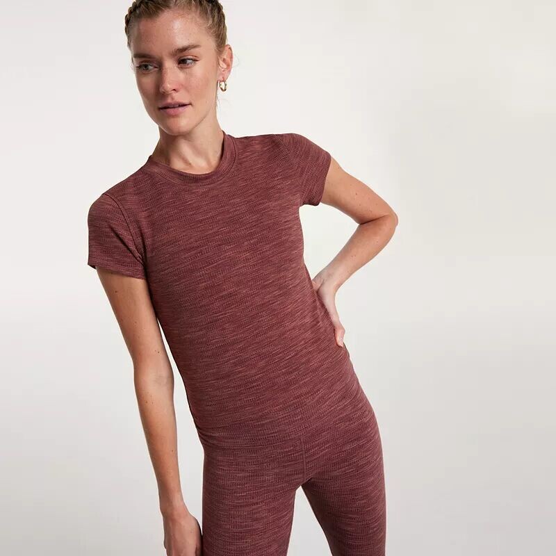 Calia Женская укороченная жаккардовая футболка Essential, мультиколор
Calia Женская укороченная жаккардовая футболка Essential, мультиколор