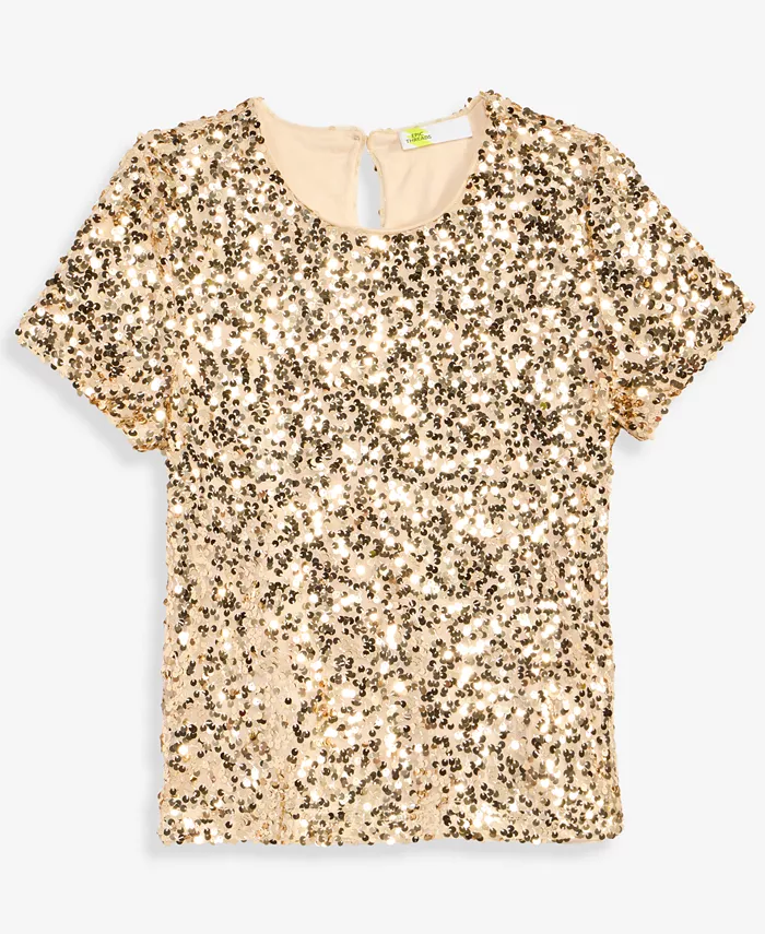 Детский топ с пайетками для девочек 5-20 Epic Threads, золото
Детский топ с пайетками для девочек 5-20 Epic Threads, золото