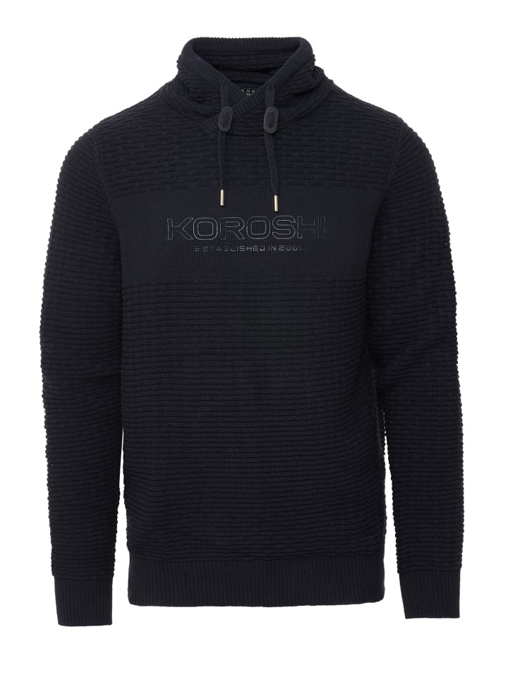 Черный вязаный свитер KOROSHI
Черный вязаный свитер KOROSHI