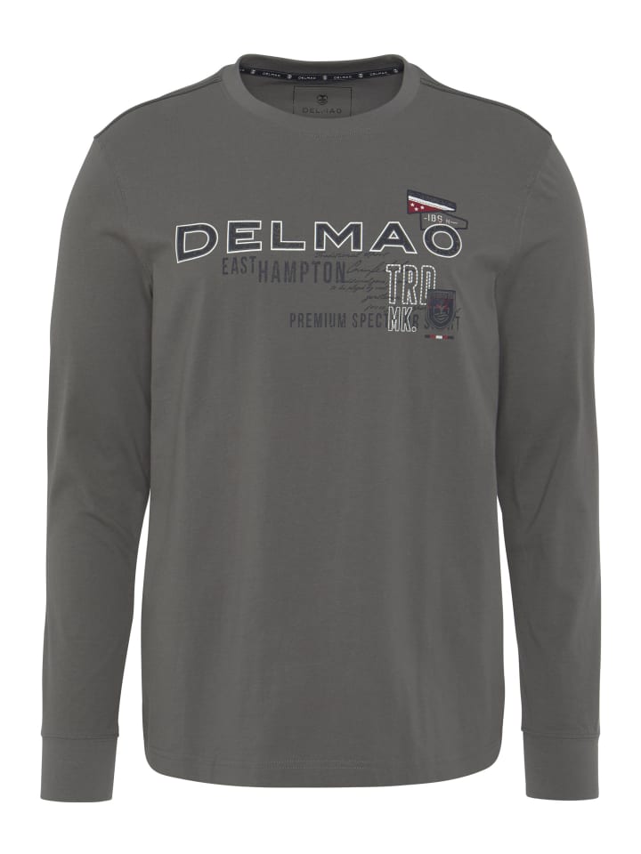 Рубашка с длинным рукавом Delmao, серый
Рубашка с длинным рукавом Delmao, серый