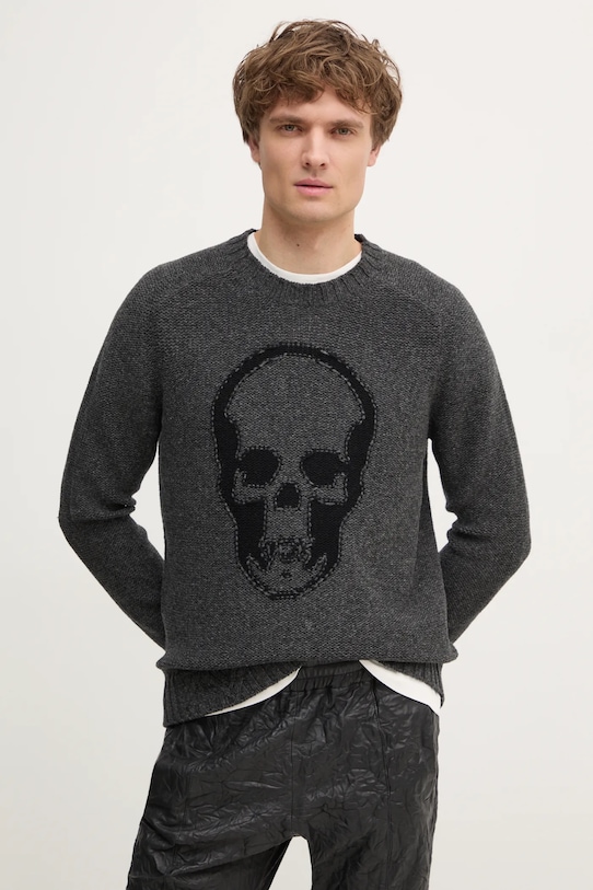 Свитер из шерсти Zadig & Voltaire Zadig&Voltaire, серый 
Свитер из шерсти Zadig & Voltaire Zadig&Voltaire, серый