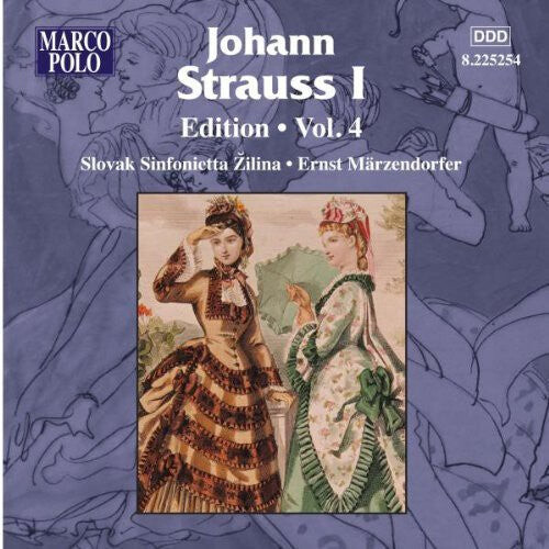 CD диск Strauss, J. I / Marzendorfer / Slovak Sinfonietta: Johann Strauss I Edition 4
CD диск Strauss, J. I / Marzendorfer / Slovak Sinfonietta: Johann Strauss I Edition 4