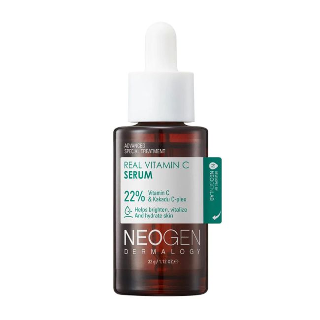 Dermalogy настоящий витамин С сыворотка для лица Neogen, 32 гр
Dermalogy настоящий витамин С сыворотка для лица Neogen, 32 гр