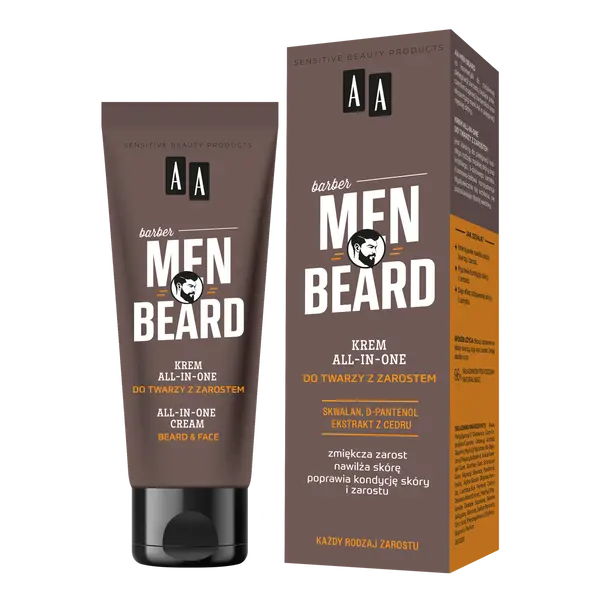 Универсальный крем для лица от щетины, 50 мл Aa Men beard
Универсальный крем для лица от щетины, 50 мл Aa Men beard