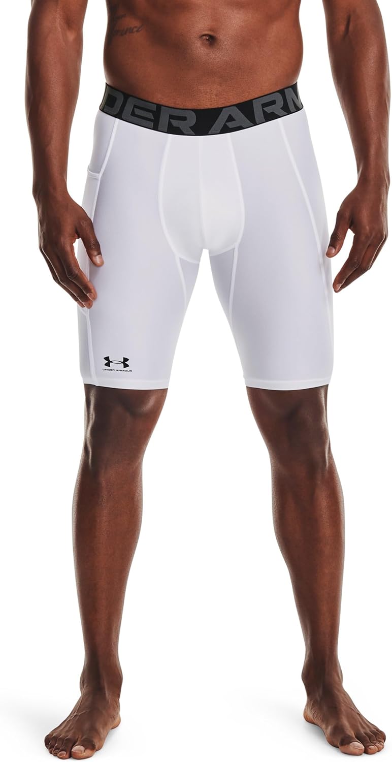 Мужские шорты Under Armour HeatGear, White (100)/Black
Мужские шорты Under Armour HeatGear, White (100)/Black