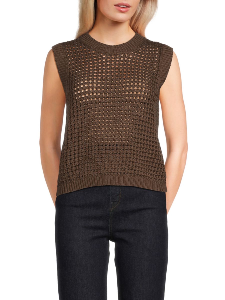 Прозрачный топ Theory, коричневый
Прозрачный топ Theory, коричневый