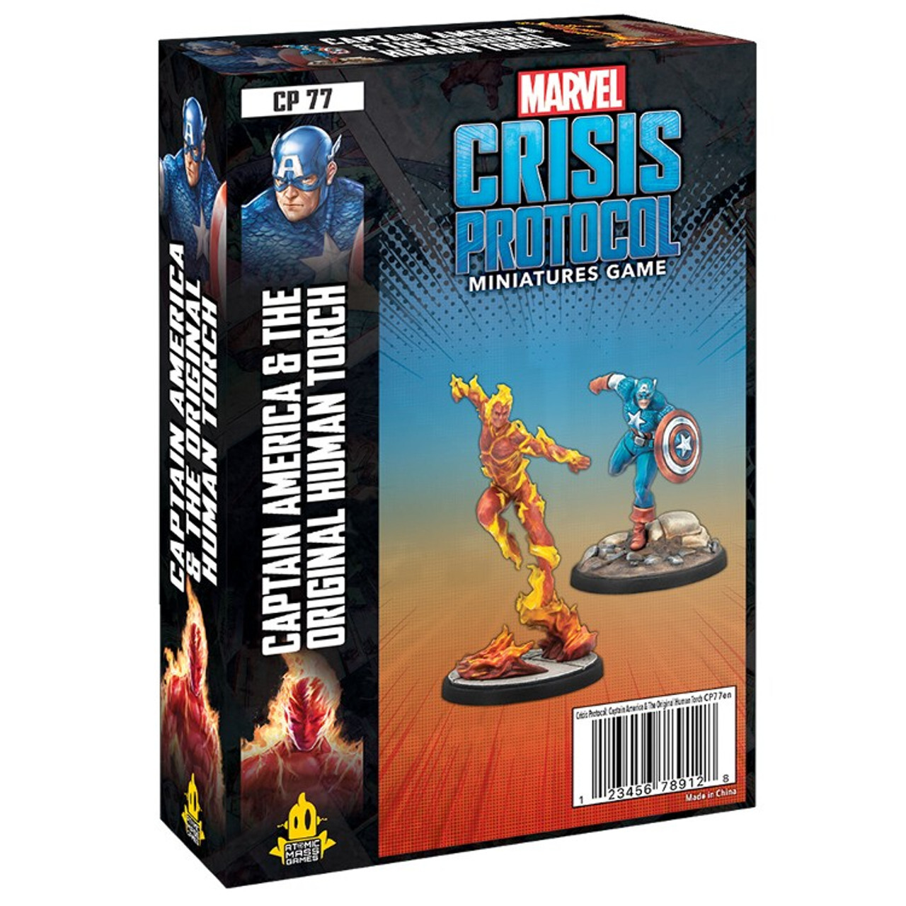 Миниатюра Marvel Crisis Protocol: Captain America & The Original Human Torch
Миниатюра Marvel Crisis Protocol: Captain America & The Original Human Torch