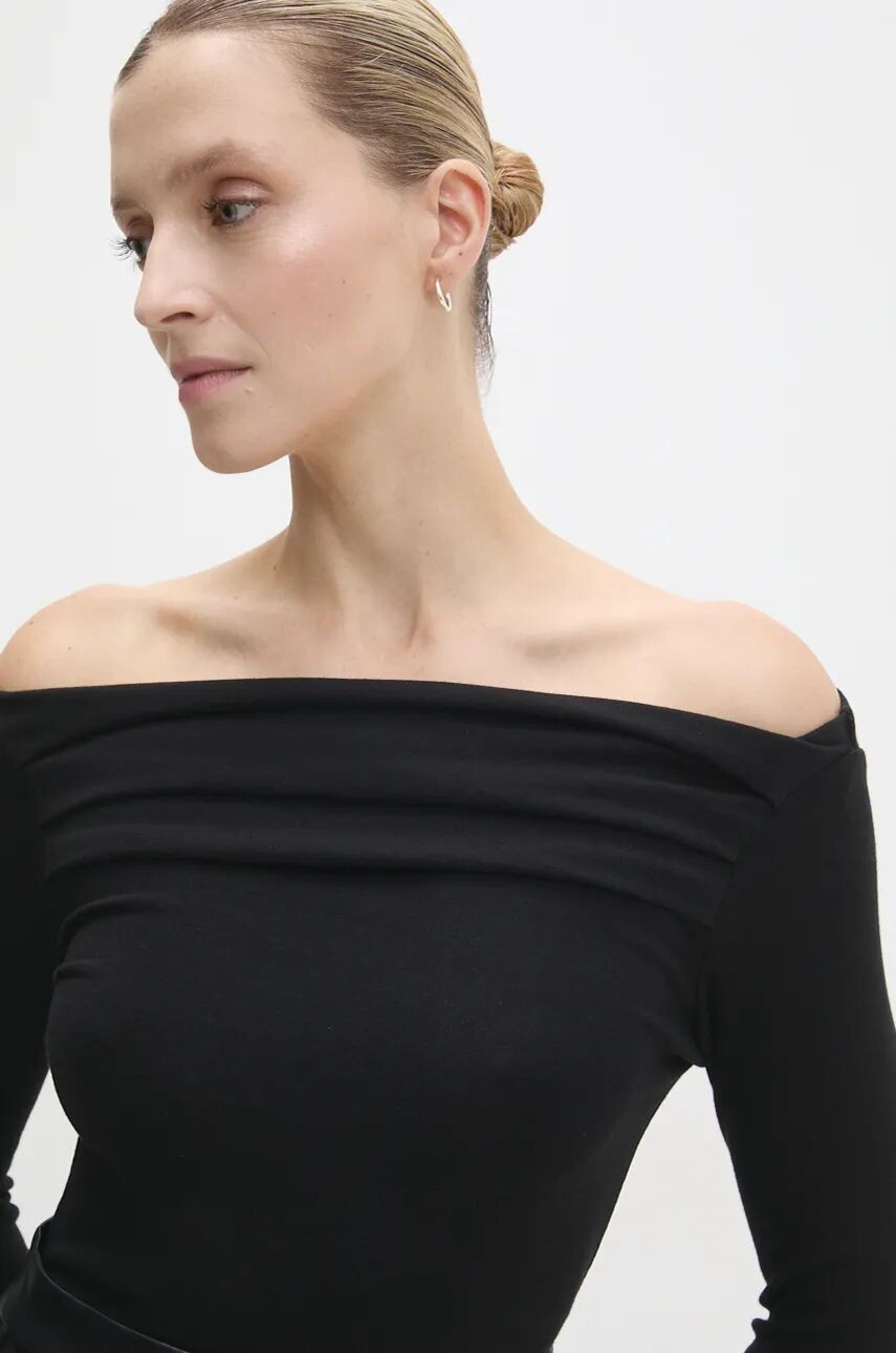 Блузка Answear Lab, черный 
Блузка Answear Lab, черный