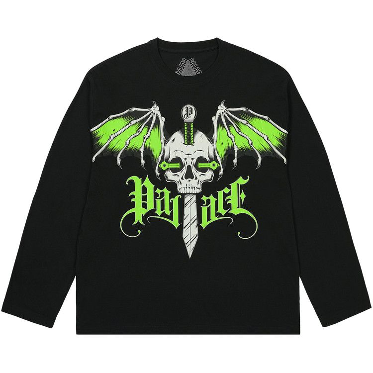 Лонгслив Palace Wingspan Long-Sleeve, Black
Лонгслив Palace Wingspan Long-Sleeve, Black