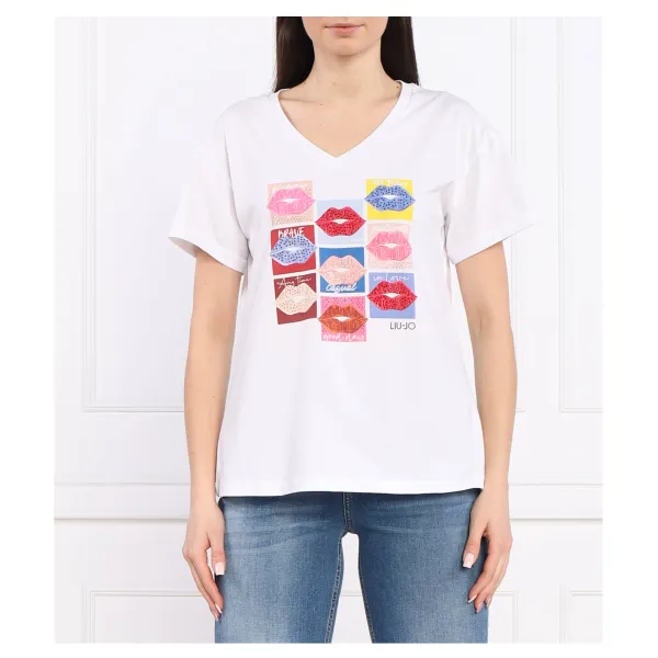 Футболка стандартного кроя Liu Jo, белый
Футболка стандартного кроя Liu Jo, белый