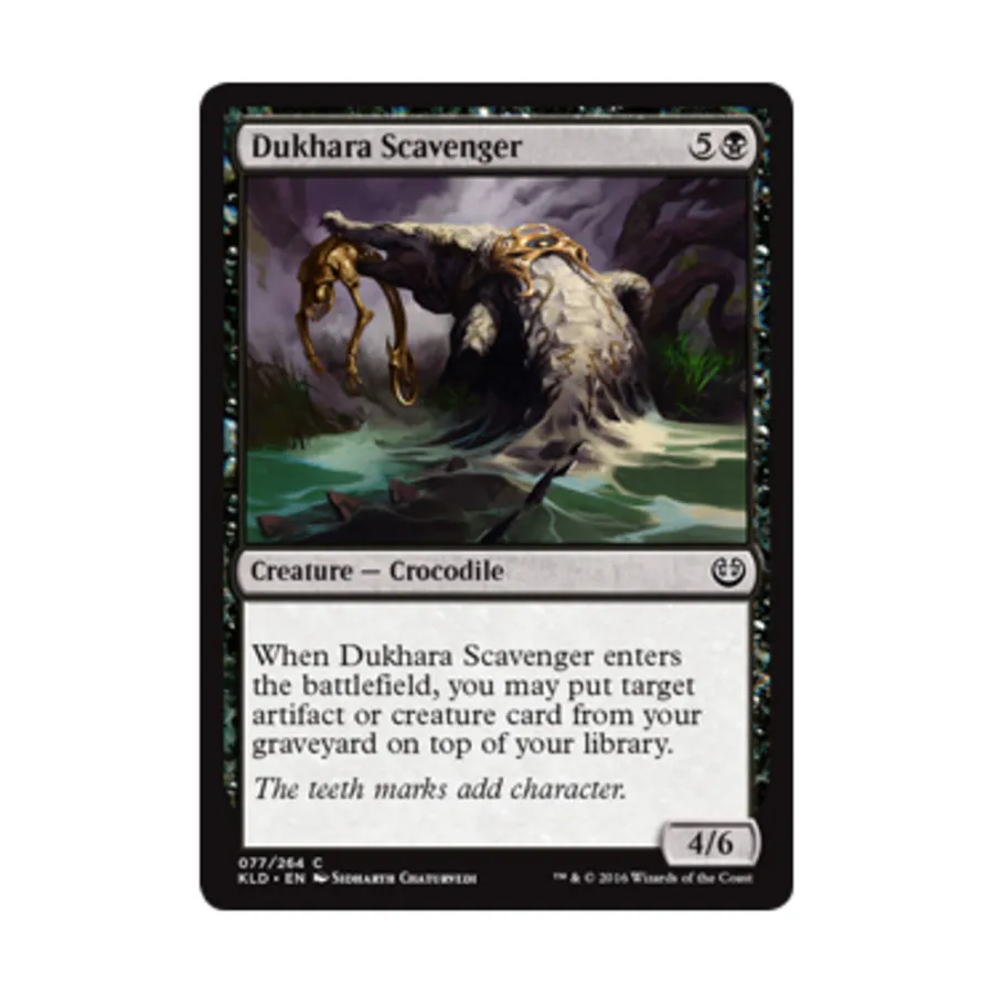 CCG Духхара Мусорщик (К), MTG - Kaladesh
CCG Духхара Мусорщик (К), MTG - Kaladesh