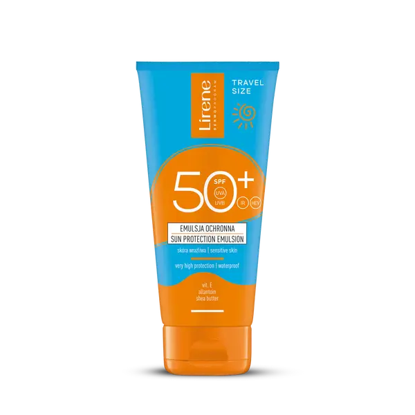 Увлажняющая эмульсия с spf50+, 90 мл Lirene Sun
Увлажняющая эмульсия с spf50+, 90 мл Lirene Sun