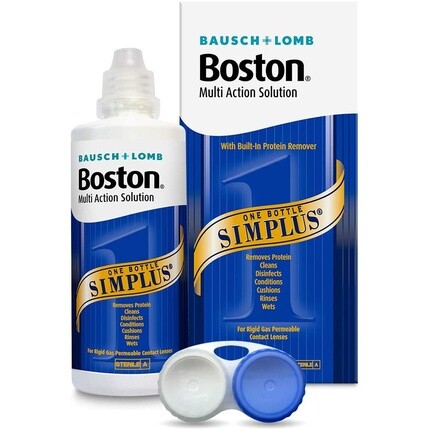 Многофункциональный раствор Bausch & Lomb Boston Simplus для линз RGP 120 мл
Многофункциональный раствор Bausch & Lomb Boston Simplus для линз RGP 120 мл