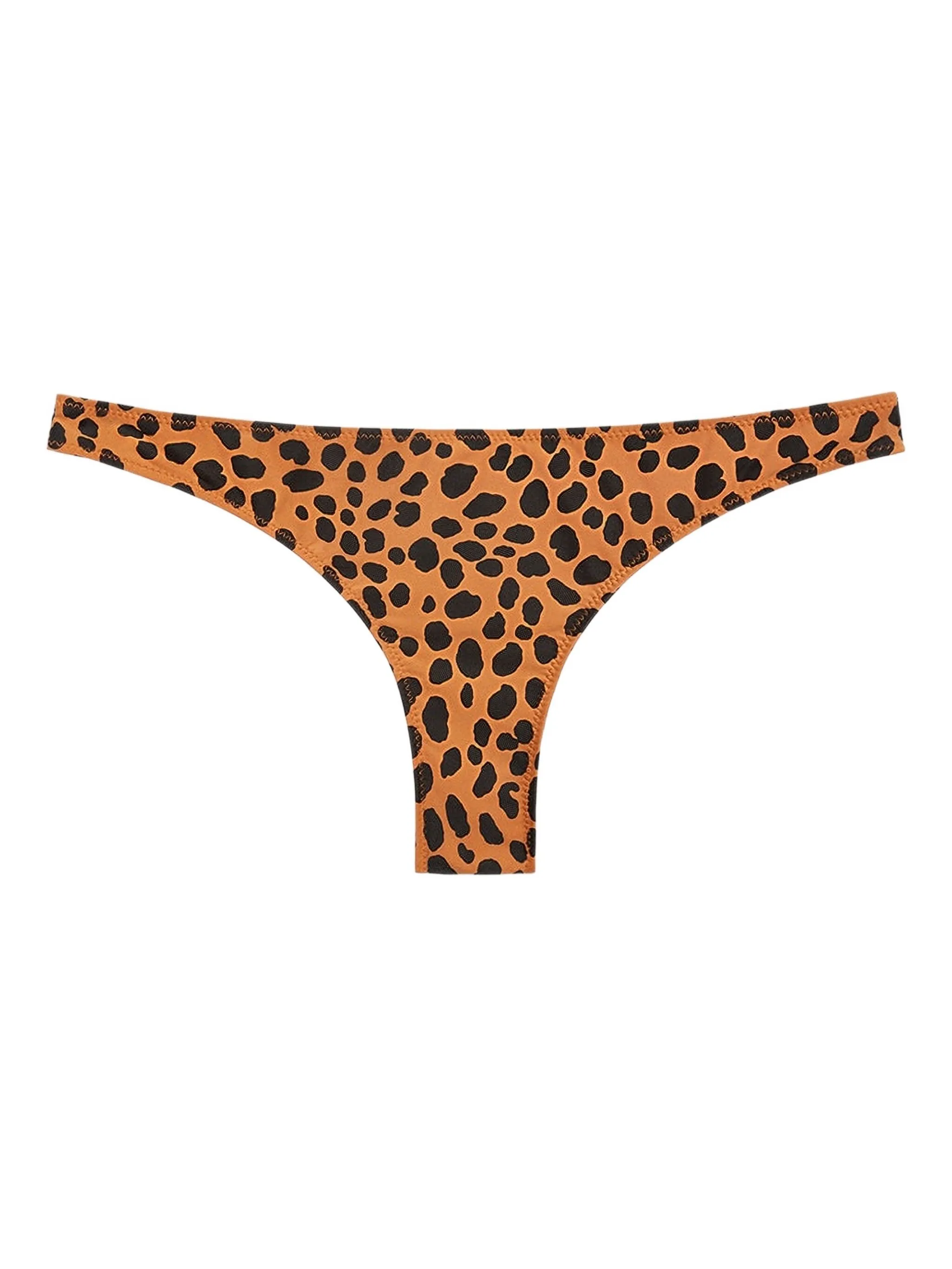 Плавки бикини с леопардовым принтом Tropic Of C, оранжевый
Плавки бикини с леопардовым принтом Tropic Of C, оранжевый
