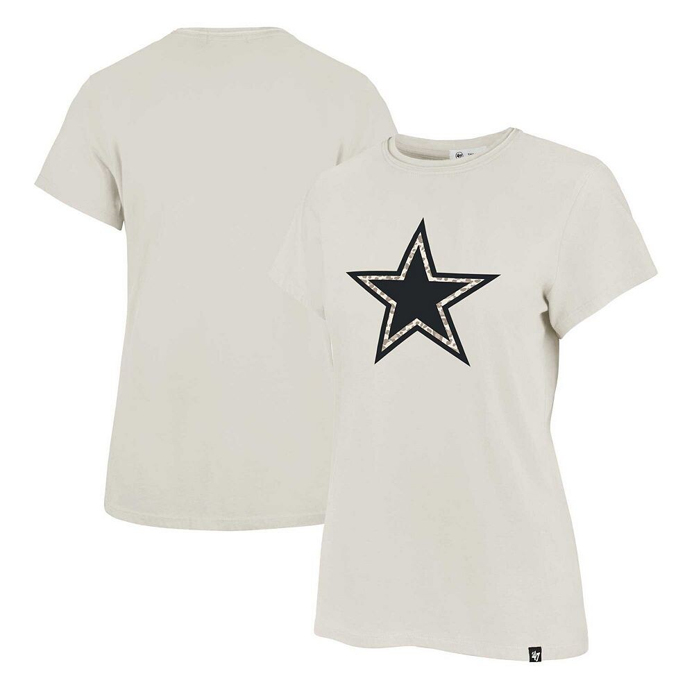 Женская кремовая футболка '47 Dallas Cowboys Panthera Frankie, цвет Cow Beige
Женская кремовая футболка '47 Dallas Cowboys Panthera Frankie, цвет Cow Beige