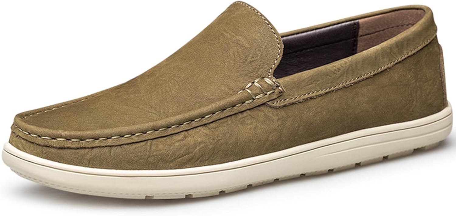 Мужские легкие лоферы Penny из натуральной кожи, без застежек, для работы и повседневной носки Tznbgge, хаки
Мужские легкие лоферы Penny из натуральной кожи, без застежек, для работы и повседневной носки Tznbgge, хаки