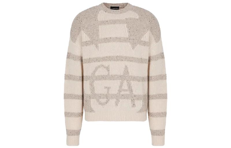 Джемпер с интарсией и логотипом EMPORIO ARMANI, Light Umber
Джемпер с интарсией и логотипом EMPORIO ARMANI, Light Umber