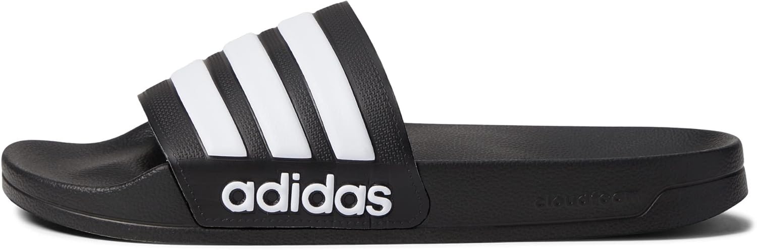 Сланцы для душа adidas Adilette для взрослых унисекс, белый/черный
Сланцы для душа adidas Adilette для взрослых унисекс, белый/черный