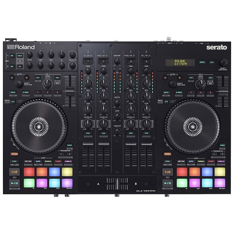 DJ-Контроллер Roland DJ707M 4-Channel DJ Controller
DJ-Контроллер Roland DJ707M 4-Channel DJ Controller