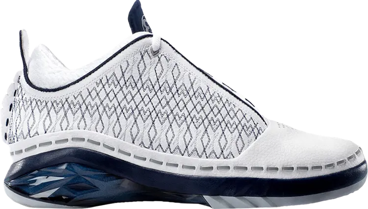 Кроссовки Air Jordan 23 OG Low White Midnight Navy, белый
Кроссовки Air Jordan 23 OG Low White Midnight Navy, белый