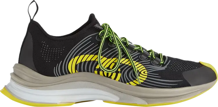 Кроссовки Gucci Run Sneaker Black Yellow, черный
Кроссовки Gucci Run Sneaker Black Yellow, черный