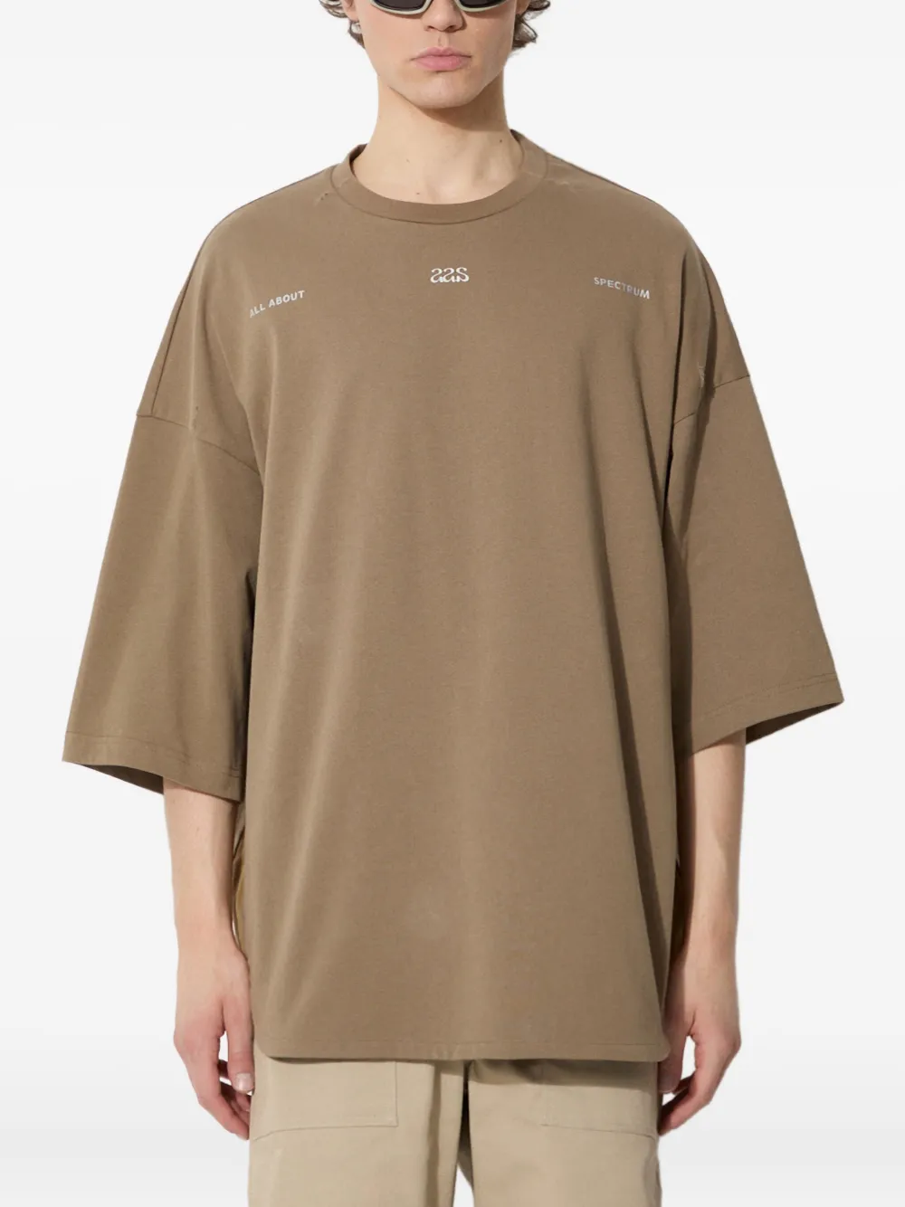 Футболка Knockout с приспущенными плечами A.A. Spectrum, коричневый
Футболка Knockout с приспущенными плечами A.A. Spectrum, коричневый