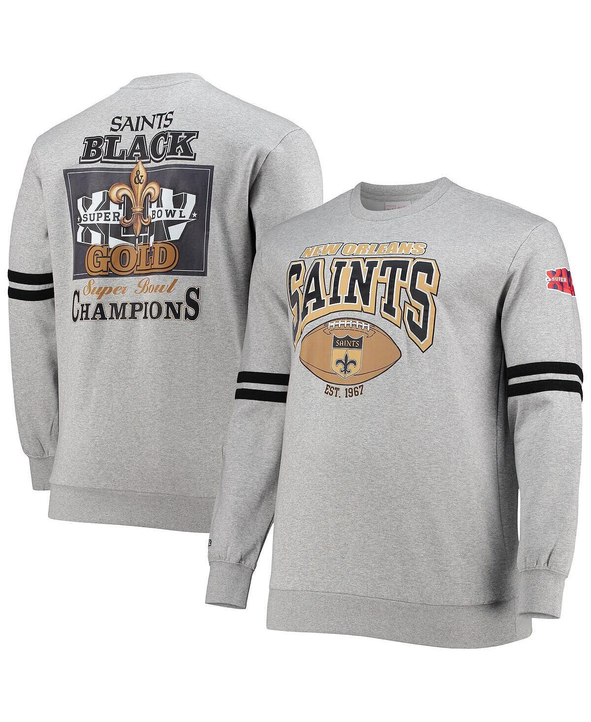 Мужская толстовка с принтом new orleans saints heather grey big and tall allover print pullover sweatshirt Mitchell & Ness, мульти
Мужская толстовка с принтом new orleans saints heather grey big and tall allover print pullover sweatshirt Mitchell & Ness, мульти