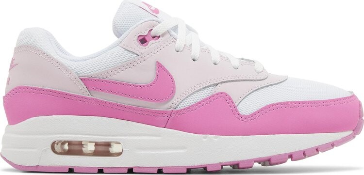 Кроссовки Air Max 1 GS 'White Pink Foam', белый 
Кроссовки Air Max 1 GS 'White Pink Foam', белый