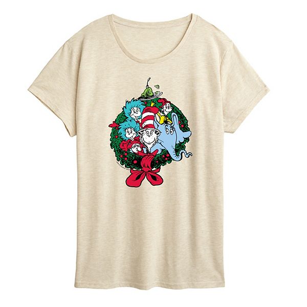 Футболка с новогодним венком Dr. Seuss, Birch
Футболка с новогодним венком Dr. Seuss, Birch