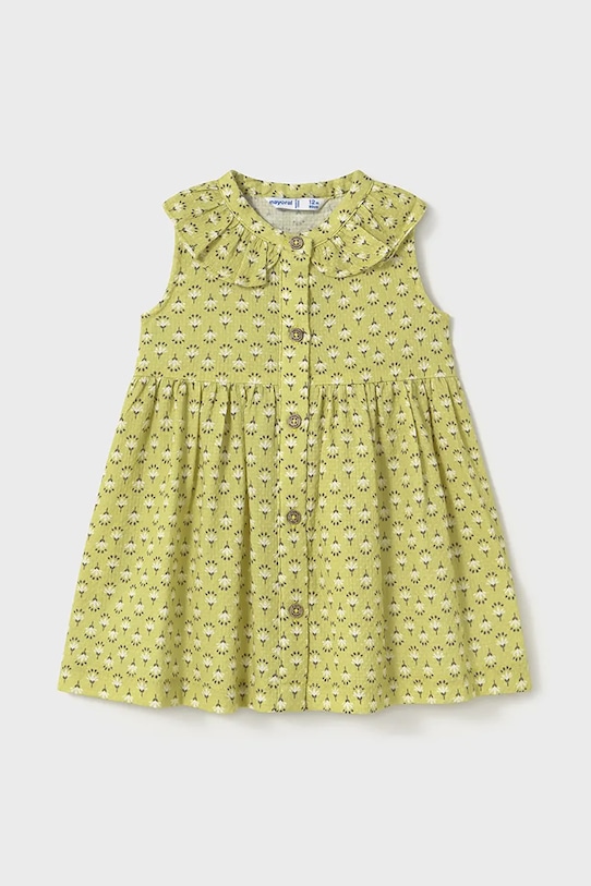 Детское хлопковое платье Mayoral, зеленый
Детское хлопковое платье Mayoral, зеленый