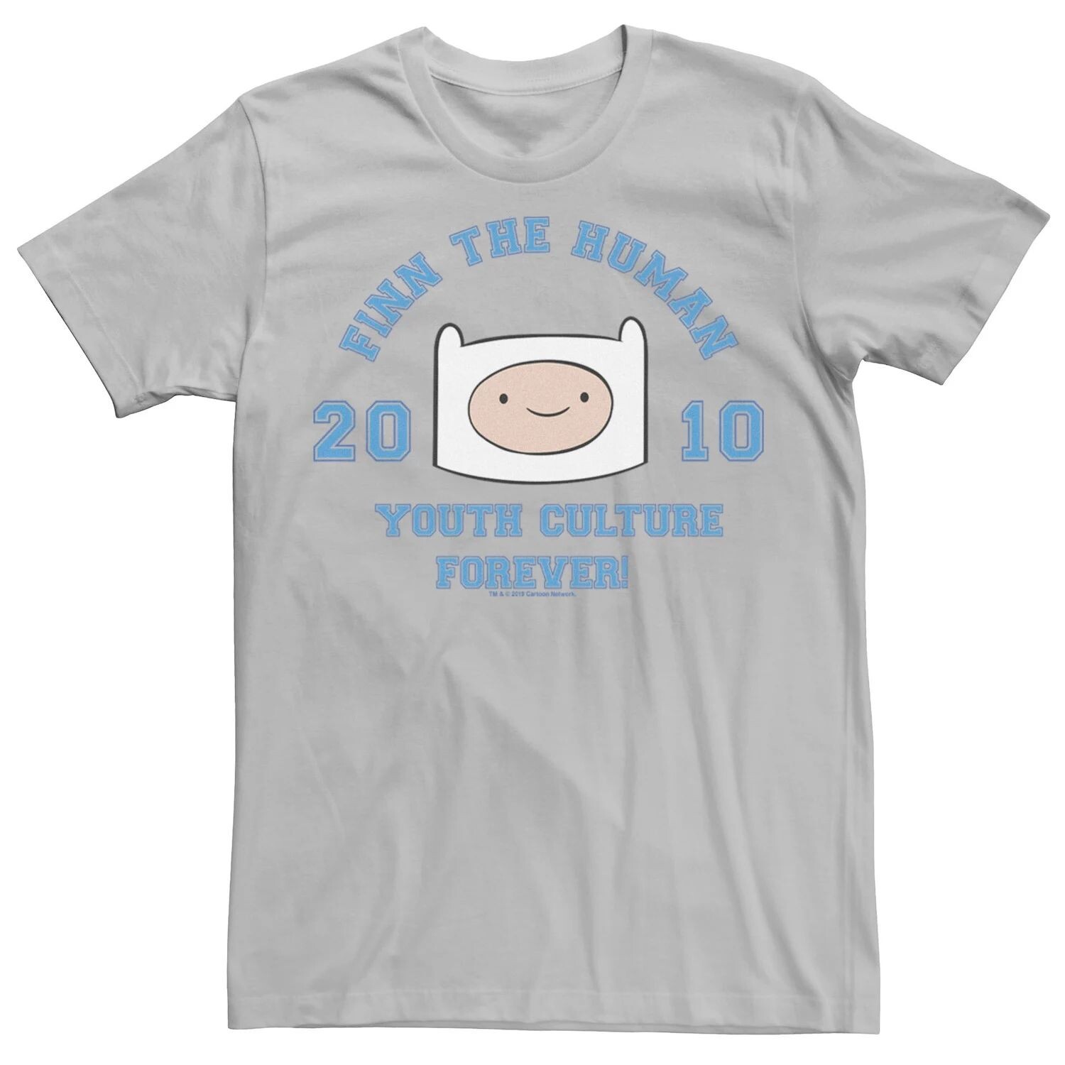 Мужская футболка с рисунком Finn The Human Youth Culture Forever Licensed Character, серебристый
Мужская футболка с рисунком Finn The Human Youth Culture Forever Licensed Character, серебристый