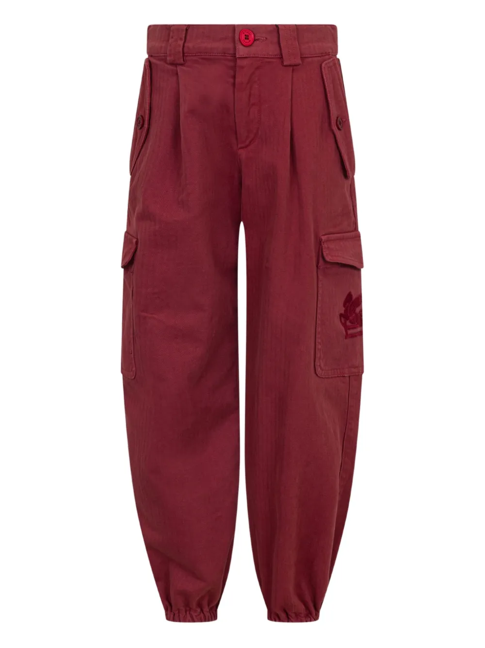 Плиссированные брюки-карго ETRO KIDS, красный
Плиссированные брюки-карго ETRO KIDS, красный
