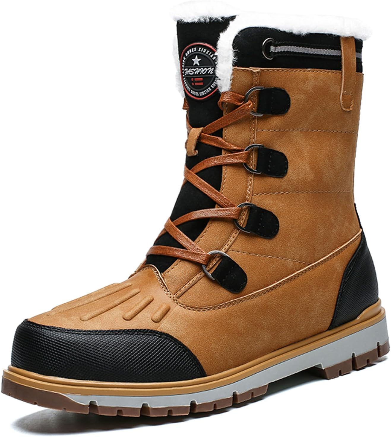 Мужские зимние сапоги Mens Snow Plush теплые высокие модные хлопковые ботинки для мужчин Generic, коричневый
Мужские зимние сапоги Mens Snow Plush теплые высокие модные хлопковые ботинки для мужчин Generic, коричневый