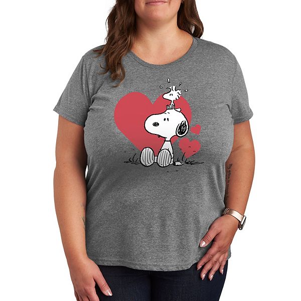 Футболка с принтом Peanuts, Snoopy и Woodstock, plus size Licensed Character, Heather Gray
Футболка с принтом Peanuts, Snoopy и Woodstock, plus size Licensed Character, Heather Gray