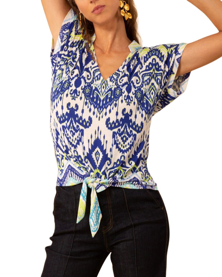 Блузка Хейл Боб Алисса Hale Bob, синий
Блузка Хейл Боб Алисса Hale Bob, синий