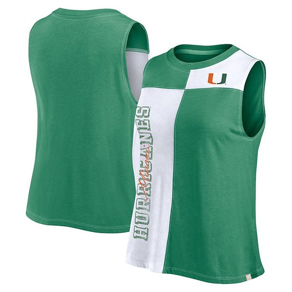 Женский топ с высоким горлом Miami Hurricanes в цвете green/white Unbranded
Женский топ с высоким горлом Miami Hurricanes в цвете green/white Unbranded