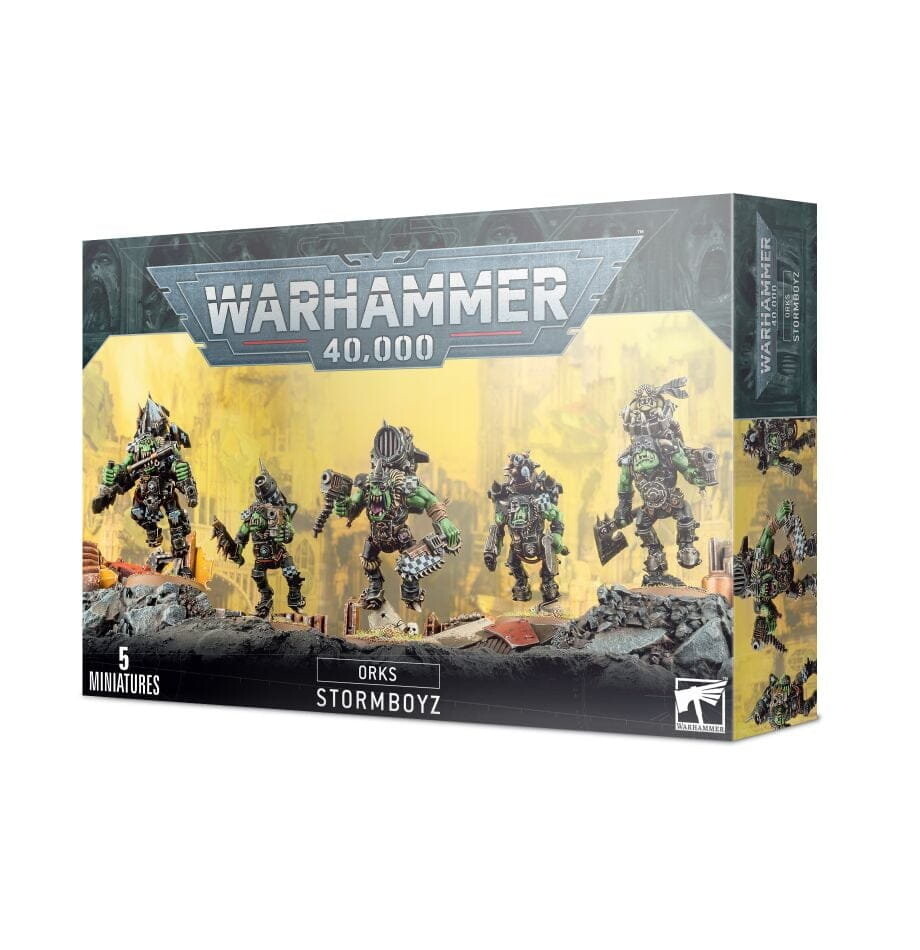 Орки-штурмбойзы Games Workshop
Орки-штурмбойзы Games Workshop