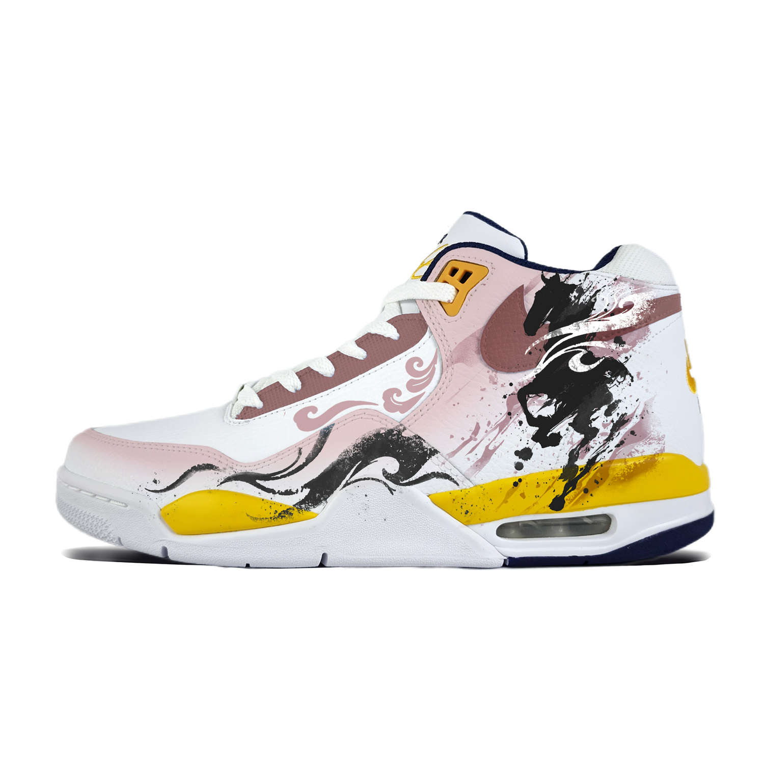 Flight Legacy Year Of The Horse Символичная амортизация Противоскользящая Износостойкая Mid top Nike, белый
Flight Legacy Year Of The Horse Символичная амортизация Противоскользящая Износостойкая Mid top Nike, белый