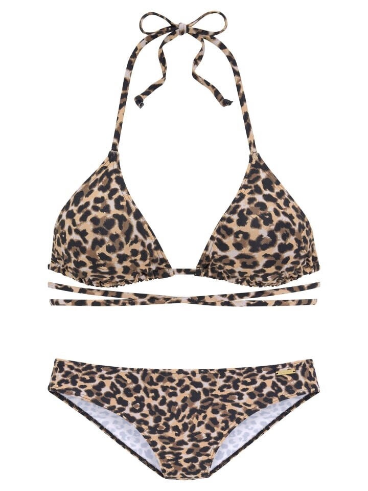 Комплект бикини Bruno Banani, цвет braun-bedruckt
Комплект бикини Bruno Banani, цвет braun-bedruckt